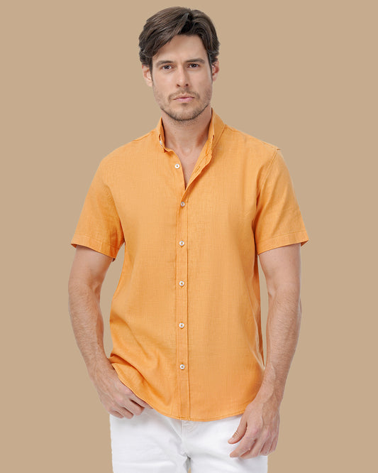 Light Havana Linen shirt