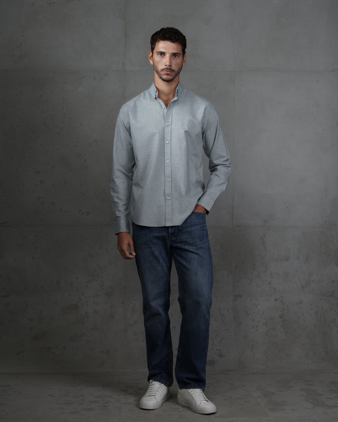 Mint Green Classic Cotton Shirt