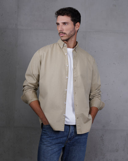 Caffee Men’s Plain Cotton Shirt