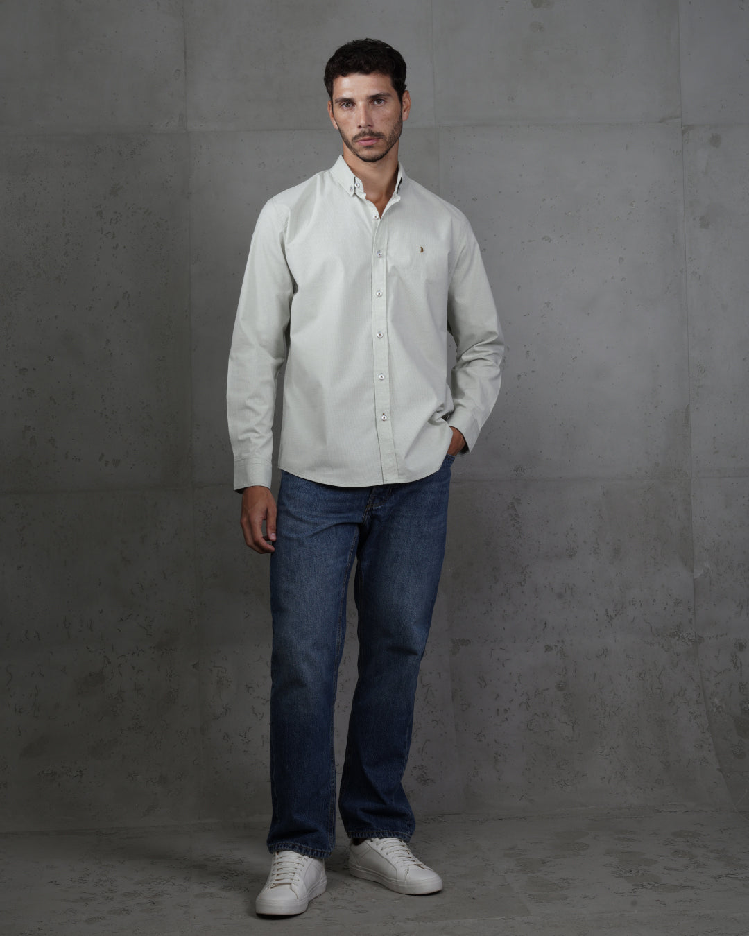 Mint Green Classic Cotton Shirt