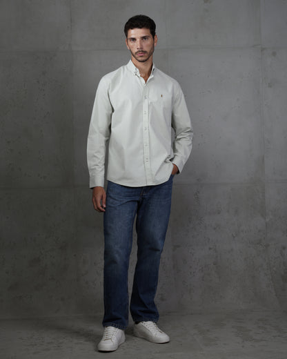 Mint Green Classic Cotton Shirt