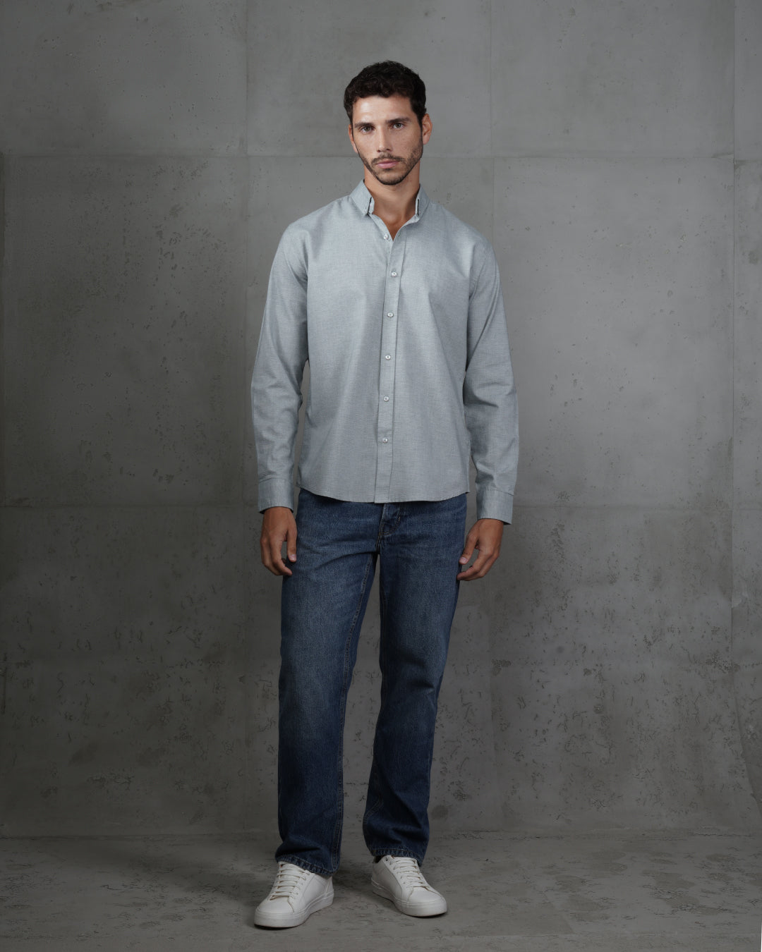 Mint Green Classic Cotton Shirt
