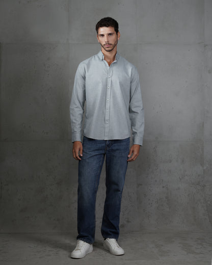 Mint Green Classic Cotton Shirt