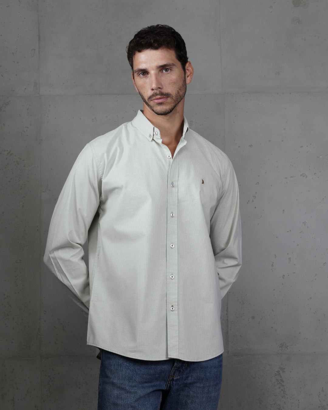 Mint Green Classic Cotton Shirt