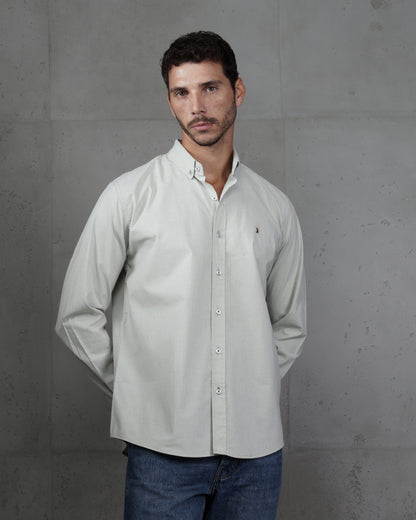 Mint Green Classic Cotton Shirt