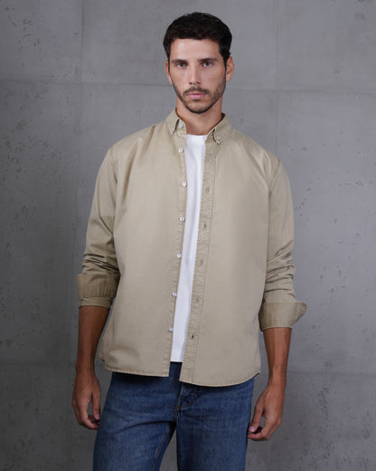 Caffee Men’s Plain Cotton Shirt