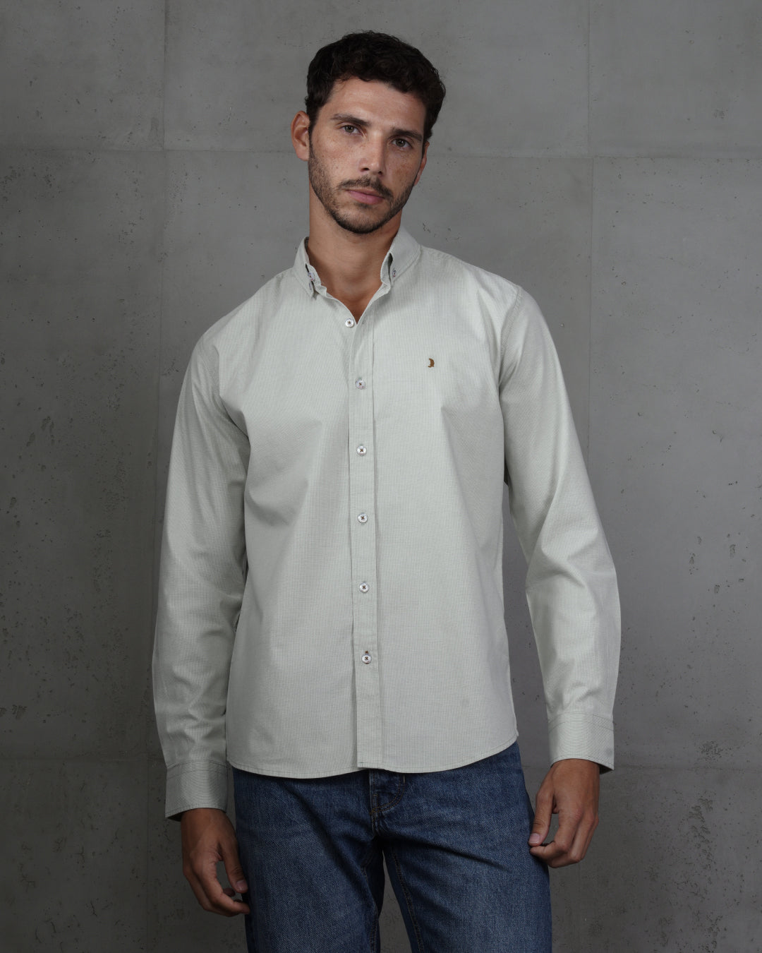 Mint Green Classic Cotton Shirt