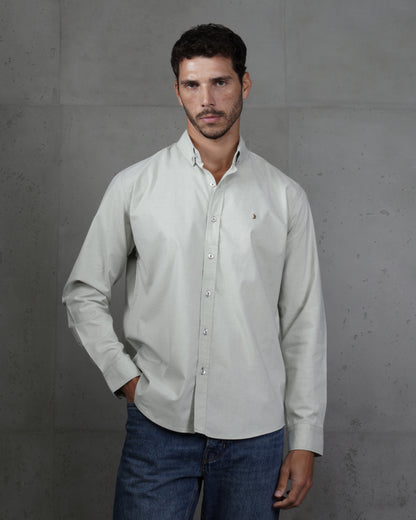 Mint Green Classic Cotton Shirt