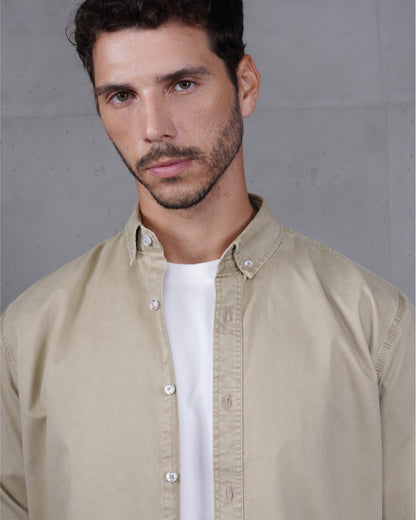Caffee Men’s Plain Cotton Shirt
