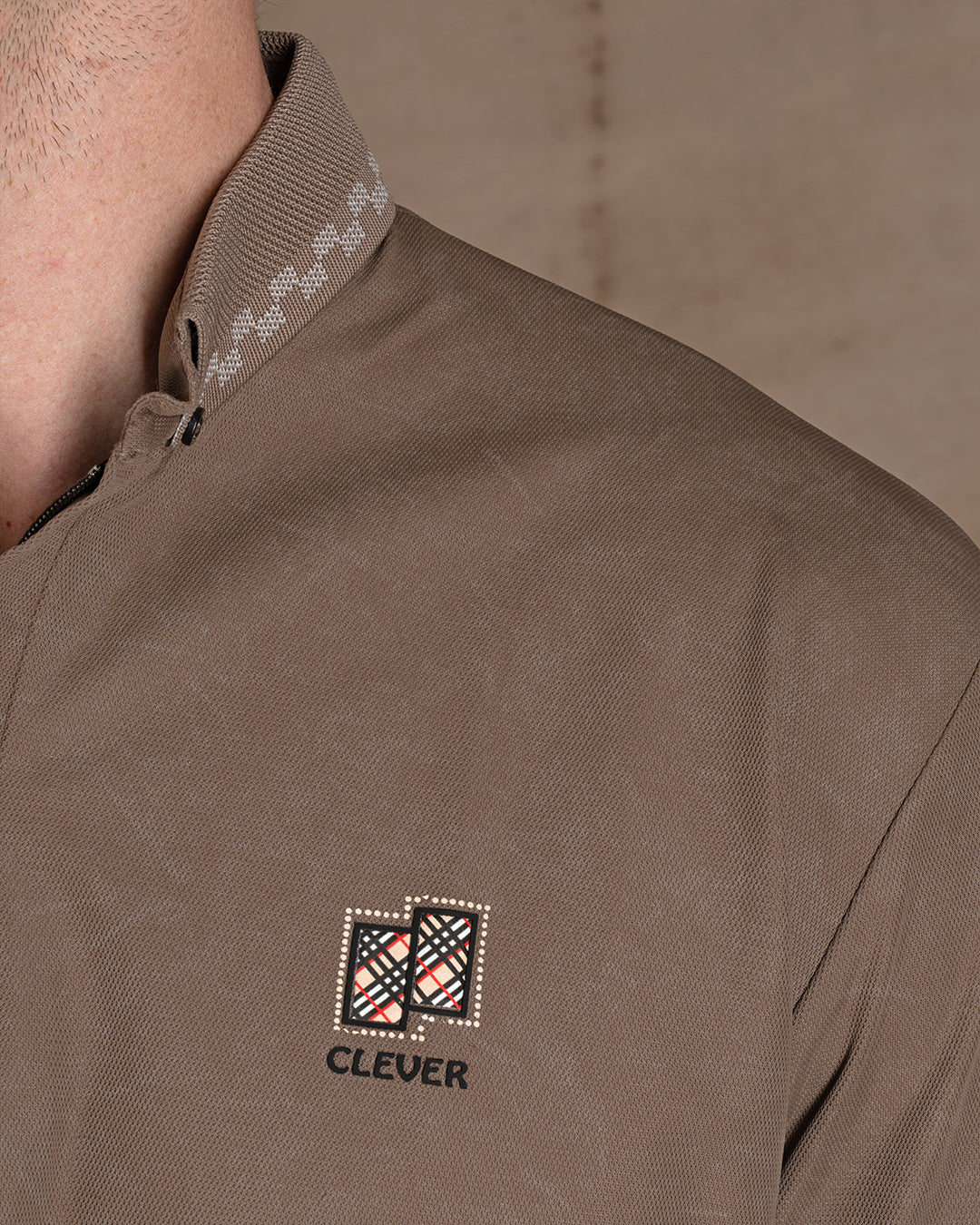 Brown Turkish cotton Polo Shirt Short sleeves