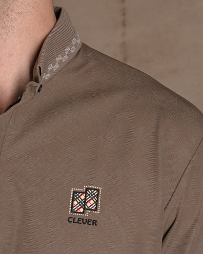 Brown Turkish cotton Polo Shirt Short sleeves