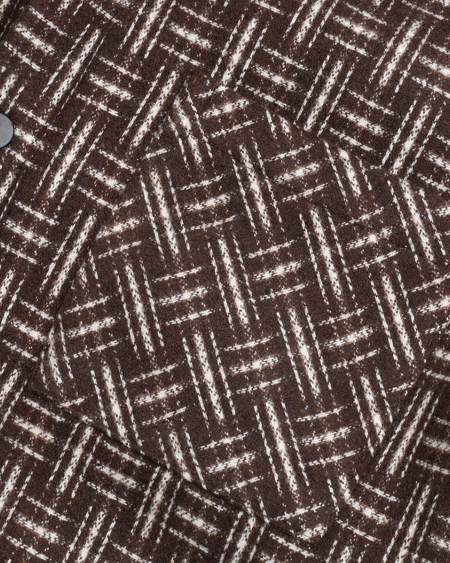 Brown checkered winter shirt