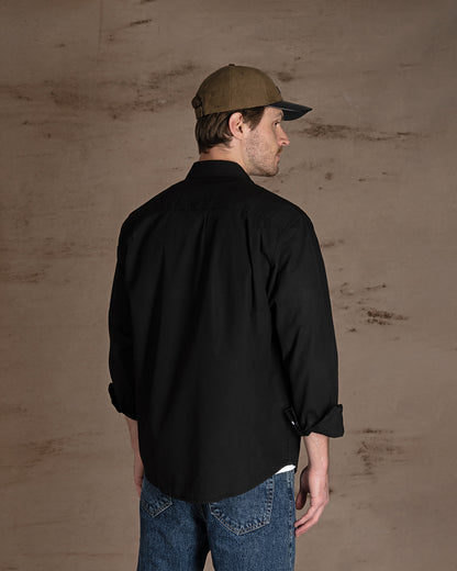 Black striped Cotton shirt