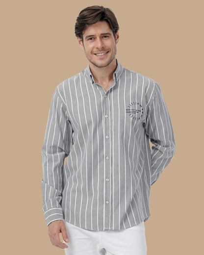 Black Cotton Big size shirt