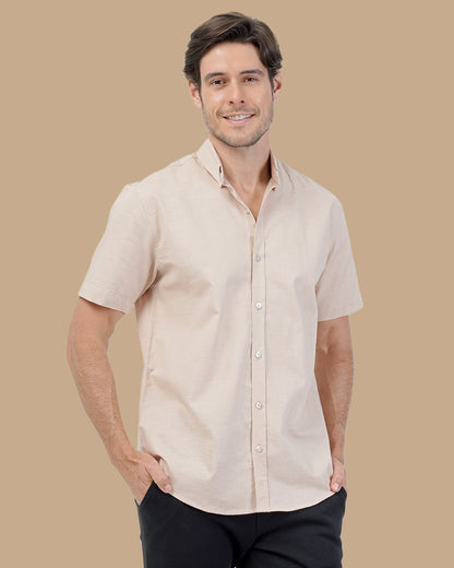 Light Beige Cotton shirt