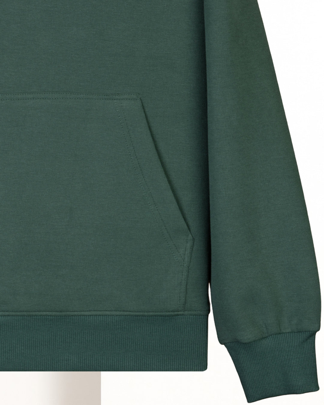 Green Cotton Hoodie (Big Size)