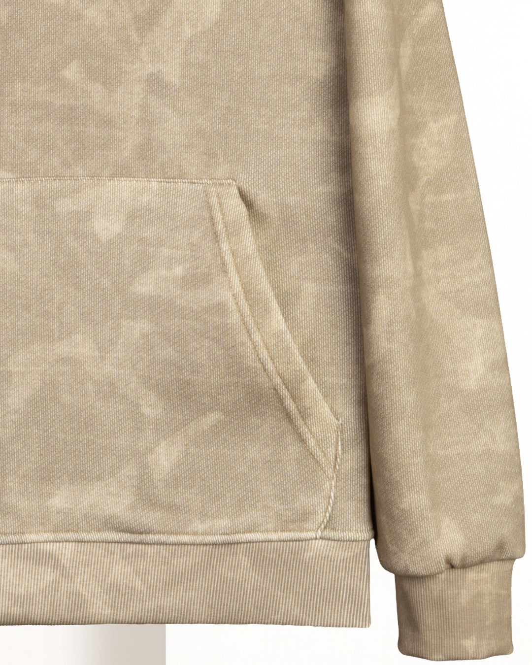 Coffee patterned Velvet Hoodie