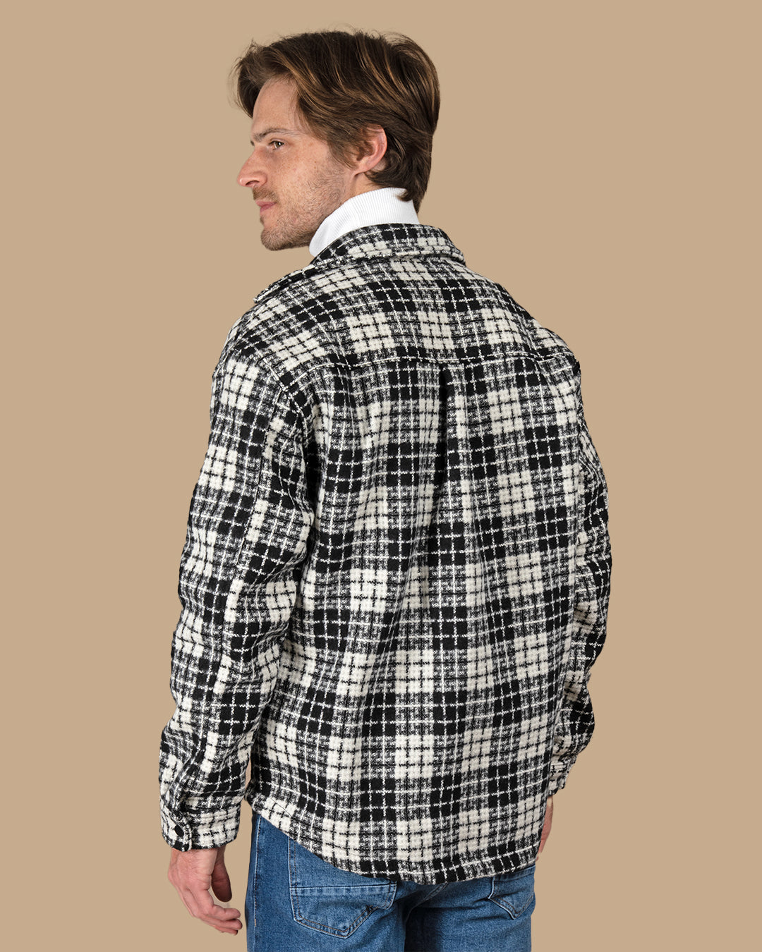 Black Flannel checkered winter shirt