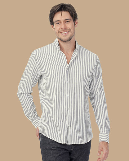 Dark Gray Cotton shirt