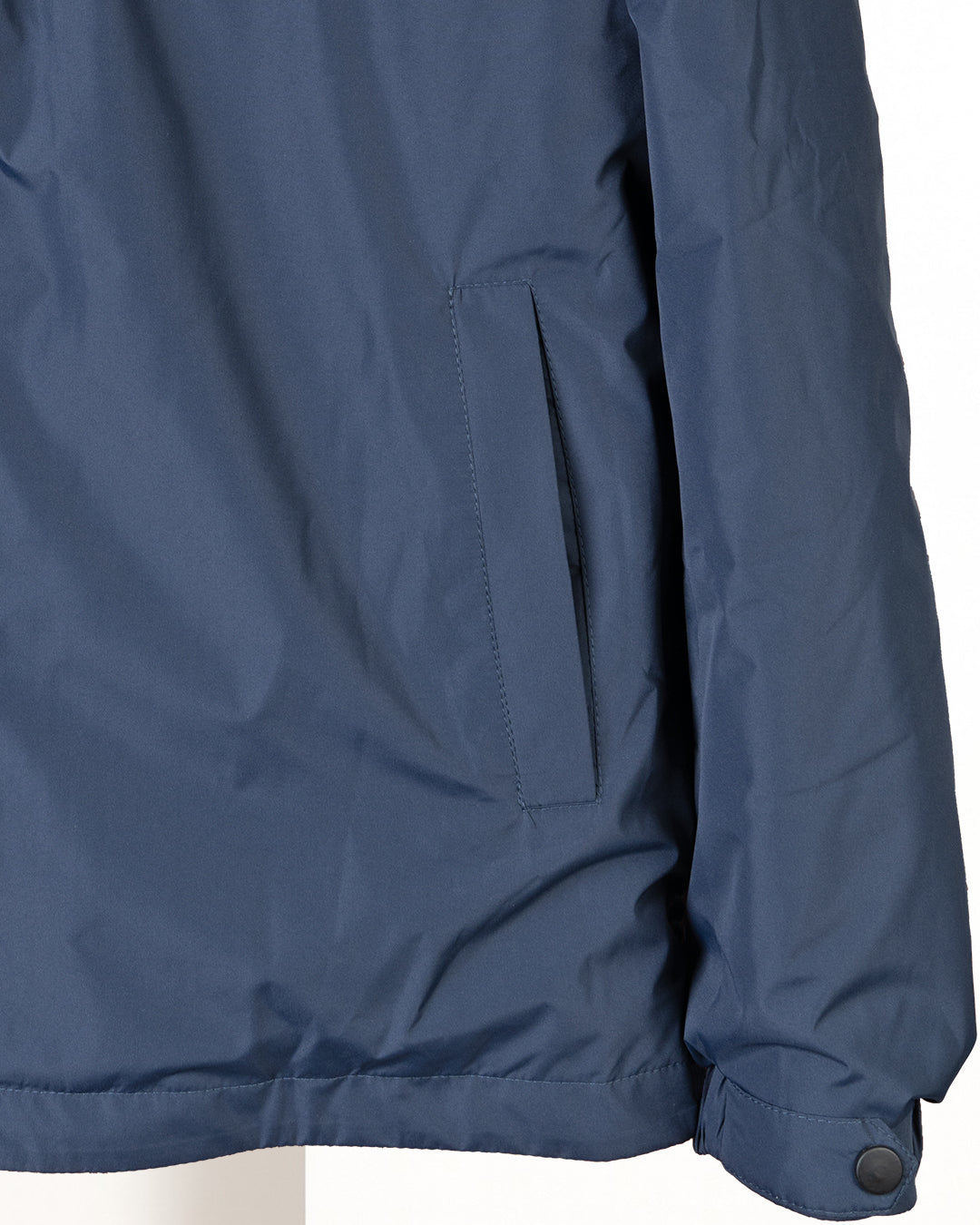 Navy-Blue Clever Half-Neck Waterproof Jacket