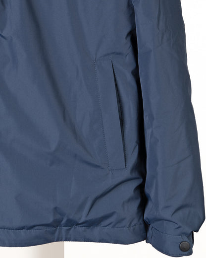 Navy-Blue Clever Half-Neck Waterproof Jacket