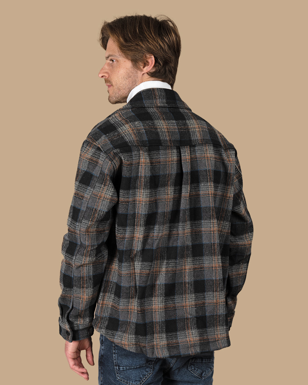 Black Flannel checkered winter shirt