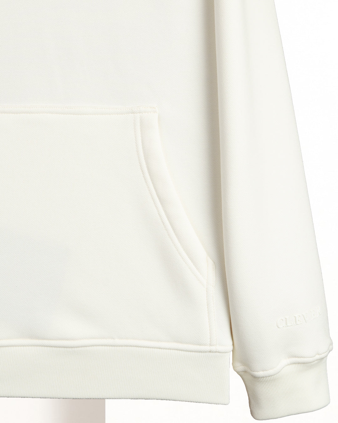 Off-White Basic Cotton Hoodie