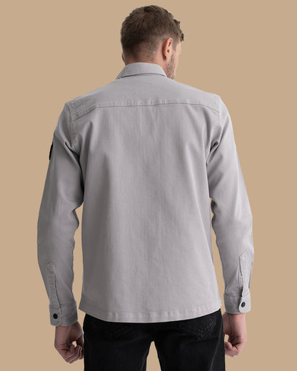 Grey Winter Cotton Shirt