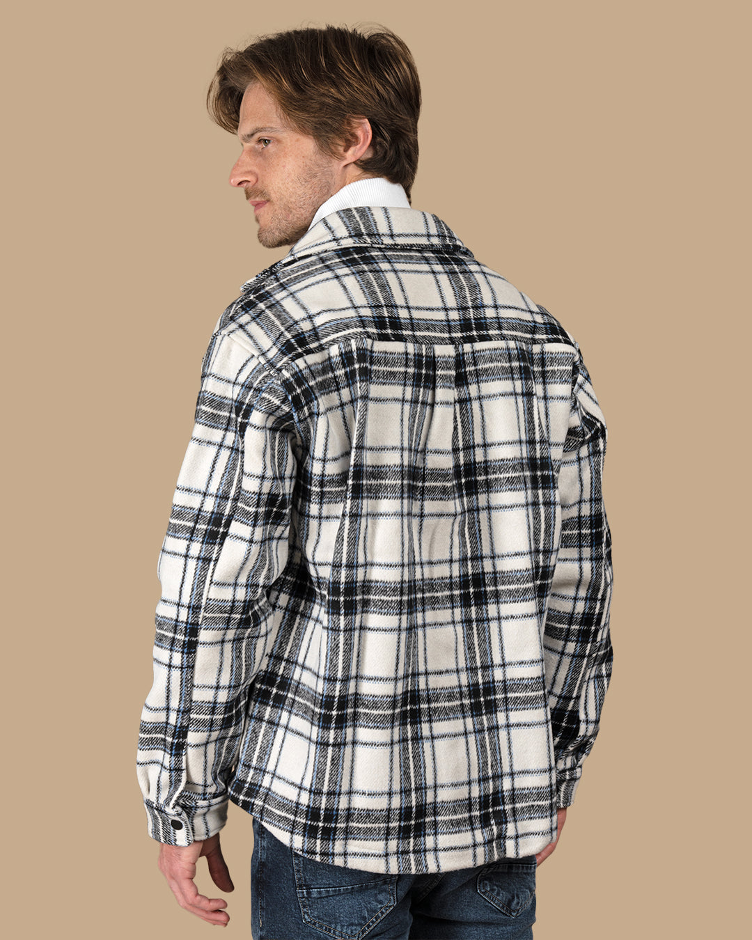 White Flannel checkered winter shirt