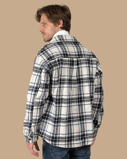 White Flannel checkered winter shirt
