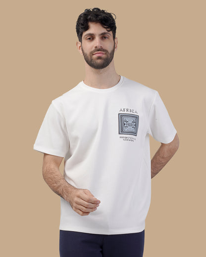 White Cotton T-shirt
