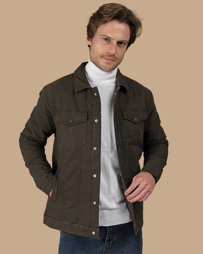 Oil Casual Gabardine Jacket