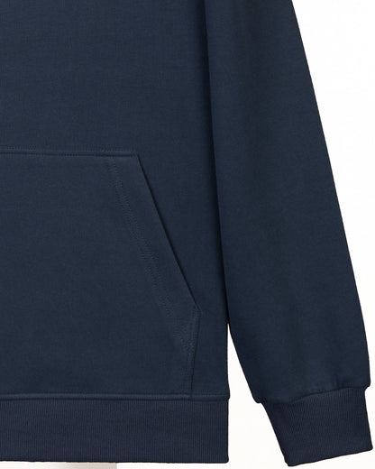 Navy Cotton Hoodie (Big Size)