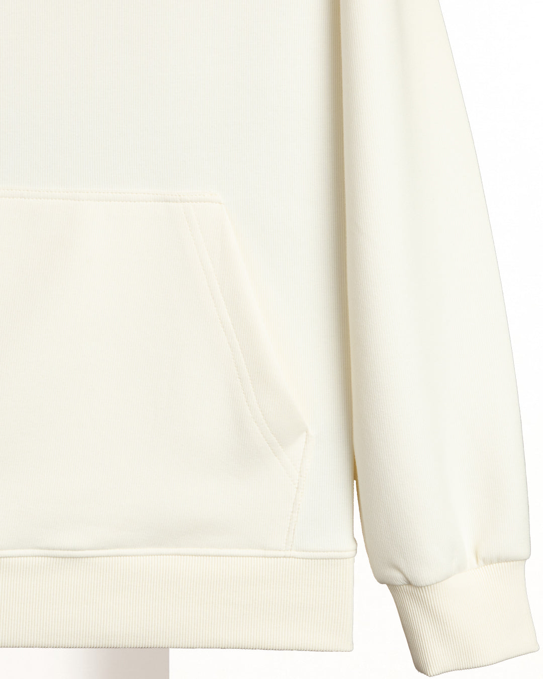 Beige Cotton Hoodie (Big Size)