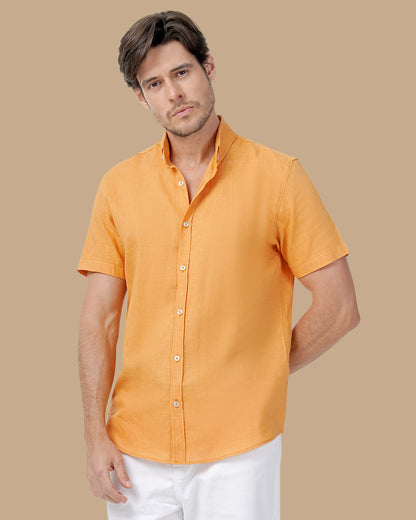 Light Havana Linen shirt