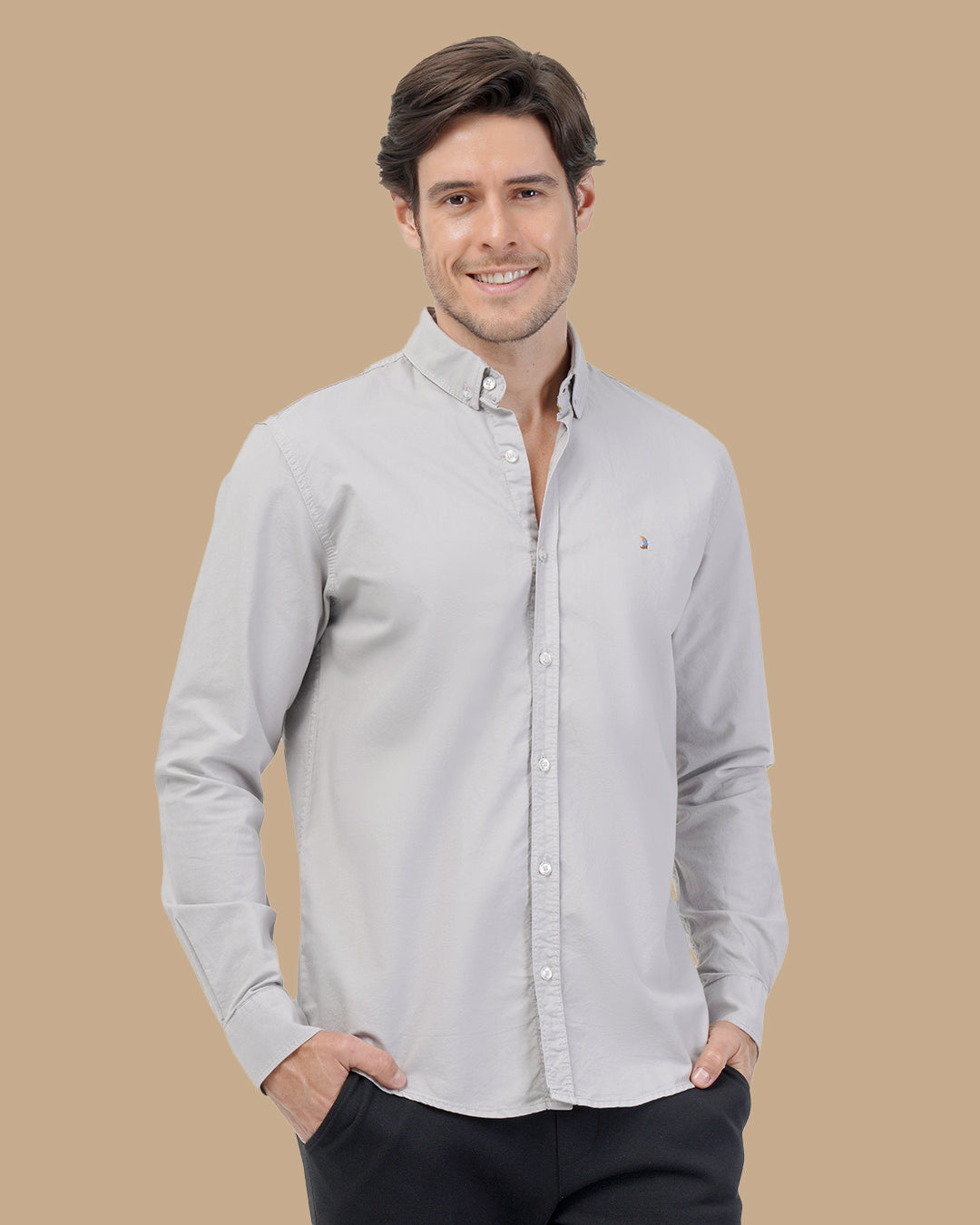 Silver Cotton shirt