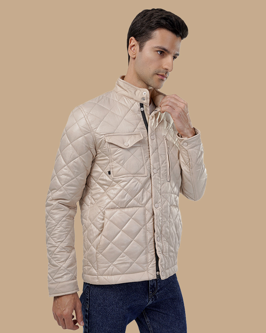 Beige Waterproof Jacket