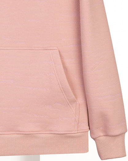 Rose Knitted Cotton Hoodie