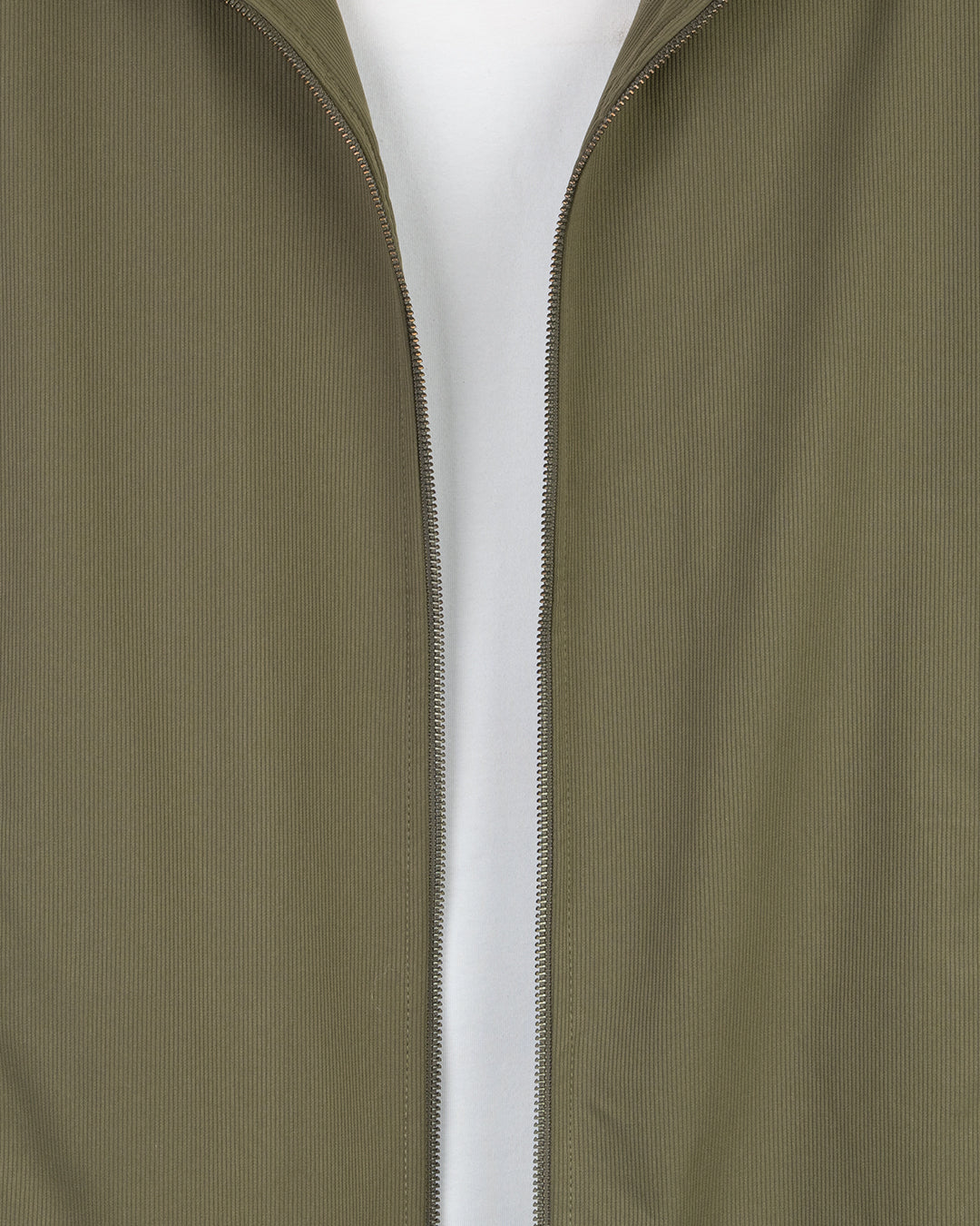 Oil Gabardine Winter Jacket with Fur Lining