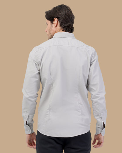 Silver Cotton shirt