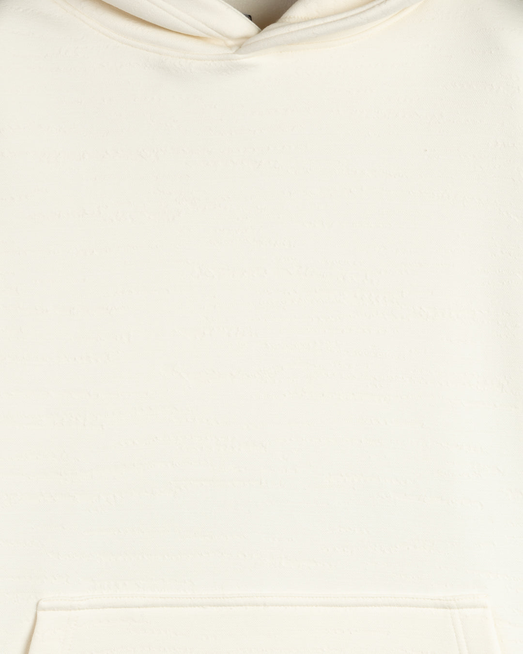 Off-White Knitted Cotton Hoodie