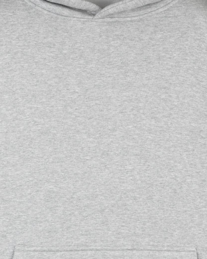 Light-Grey Basic Cotton Hoodie