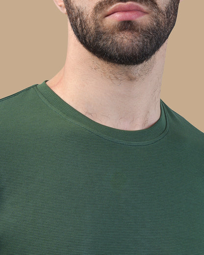 Royal Green Cotton T-shirt