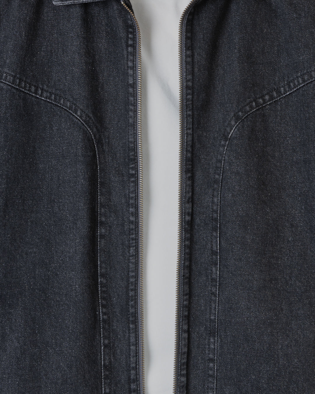 Black Lined Denim Jacket