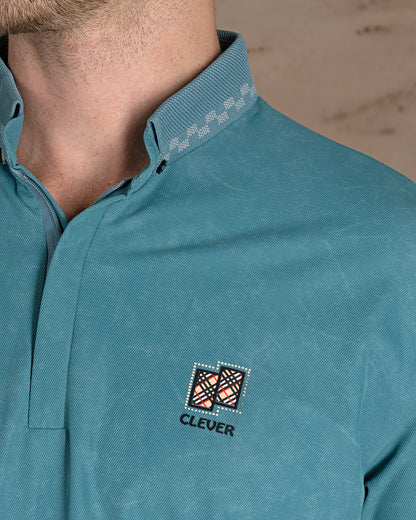 Dark Mint Turkish cotton Polo Shirt Short sleeves