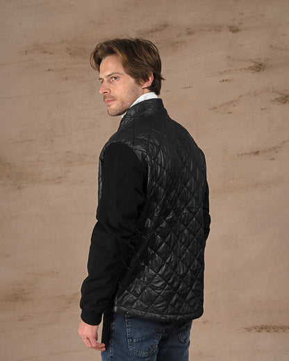 Black Regular fit waterproof jacket