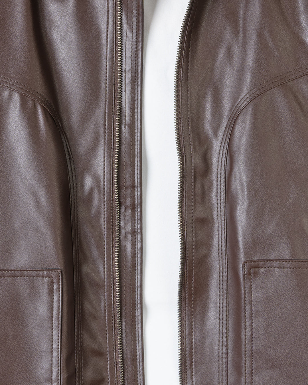 Brown Classic Leather Jacket