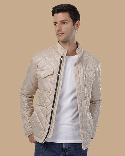 Beige Waterproof Jacket
