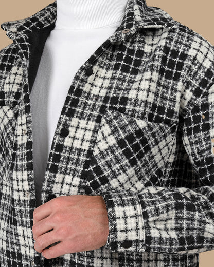 Black Flannel checkered winter shirt