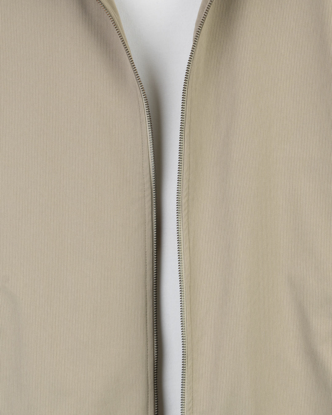 Caffee Gabardine Winter Jacket with Fur Lining